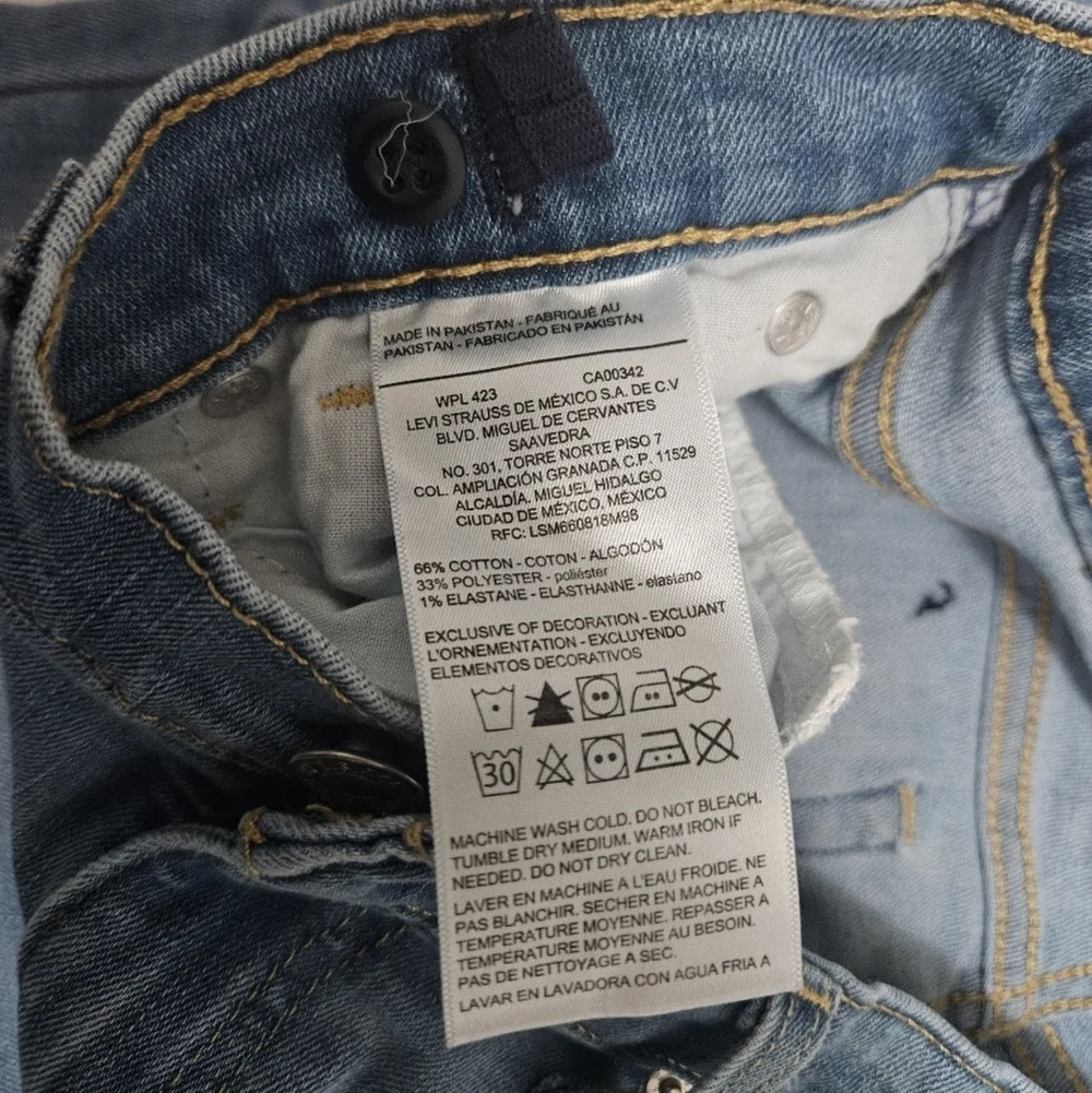 Girls Signature By Levi Strauss Super Skinny Raw Hem Jeans! - Picture 5 of 9